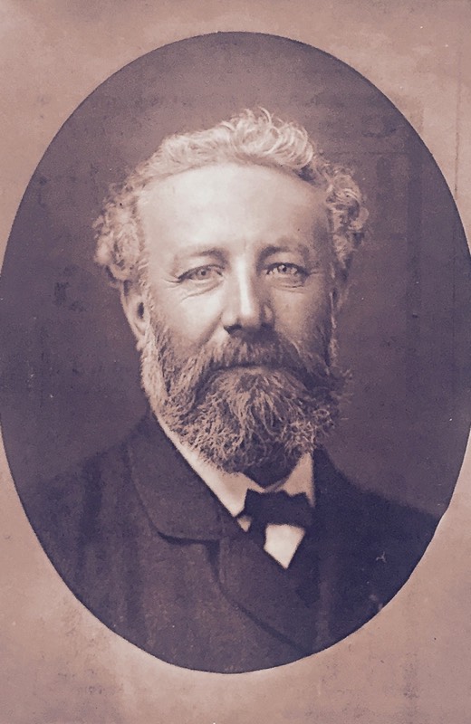 Jules Verne, Paris, August 1878, a close friend of Nadars.