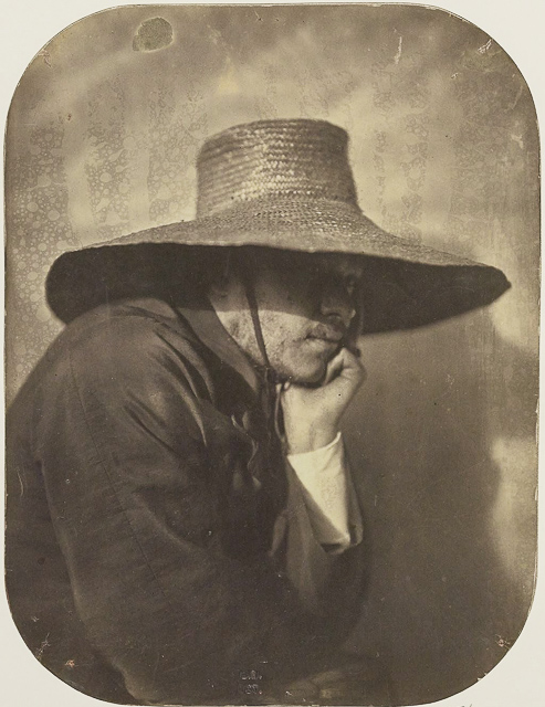 Adrien Tournachon, self portrait