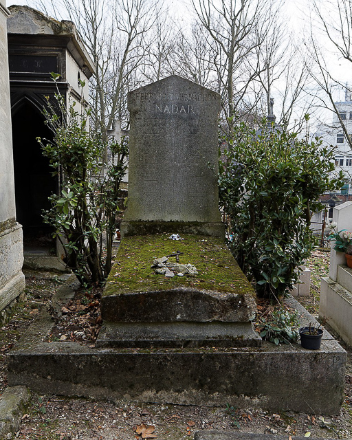 Nadars grave at Pere Lachaise cemetary