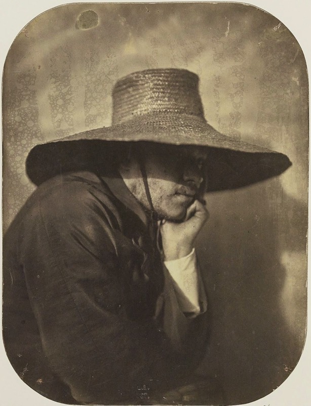 Adrien Tournachon, self portrait