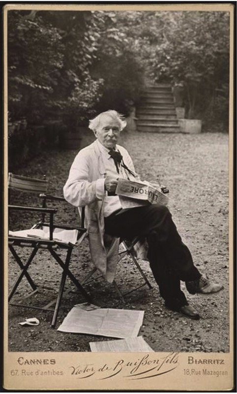 Nadar, the patriarch, by Victor de Buisson, ca 1905